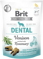 Brit Care Dog Functional Snack Dental Venison 150g pamlsky pro psy