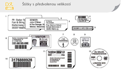 Brother DK-11202 (papírové/poštovní štítky-300ks) 62x100mm