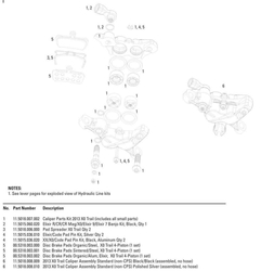 Brzdové destičky SRAM organika/hliník (Quiet/Light) - Trail/GUIDE/G2/LEVEL 4PISTON