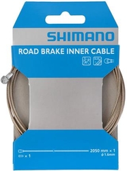 Brzdové lanko SHIMANO silniční nerez ocel, 1,6mm x 2050mm