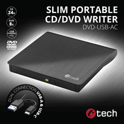 C-TECH DVD-USB-AC