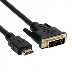 C-TECH kabel přípojný HDMI-DVI, 1.8m