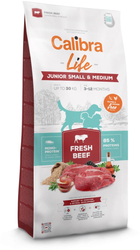 Calibra Dog Life Junior Small&Medium Fresh Beef 2,5kg granule pro štěňata