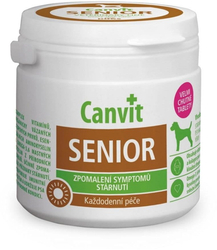 Canvit Senior pro psy ochucený 100g