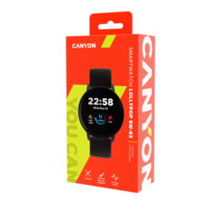 CANYON chytré hodinky Lollypop SW-63 BLACK