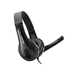 CANYON stylový a komfortní headset CNS-CHS01BO