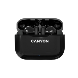 CANYON TWS-3 Bluetooth sportovní sluchátka s mikrofonem, černá