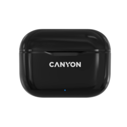 CANYON TWS-3 Bluetooth sportovní sluchátka s mikrofonem, černá