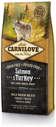 Carnilove Salmon & Turkey for Large Breed Adult 12kg granule pro psy