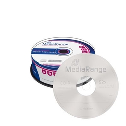 CD-R MediaRange 700MB 52x SPINDL (25pack)