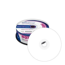 CD-R MediaRange 700MB 52x SPINDL (25pack), printable