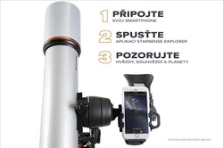 Celestron StarSense Explorer DX 102/660mm AZ teleskop čočkový (22460)