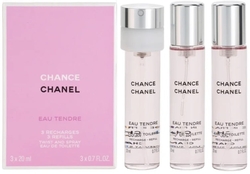 Chanel Chance Eau Tendre EdT 3x20 ml Pro ženy náplň