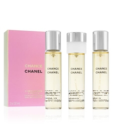 Chanel Chance Twist and Spray 3 Refills EdT pro ženy 3x20 ml