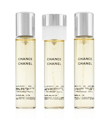 Chanel Chance Twist and Spray 3 Refills EdT pro ženy 3x20 ml