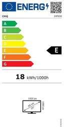 CHiQ MT 24F650 24", FHD, 75 Hz, Frameless, černý