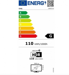 CHiQ U65G7LX TV 65", UHD, smart, Android 11, Dolby Vision, Frameless