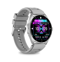 Chytré hodinky ALIGATOR Watch AMOLED, stříbrné