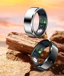 Chytrý prsten ALIGATOR Smart Ring, vel.8, stříbrný