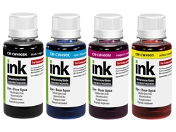 ColorWay alternativní inkoustová náplň pro CANON / GI-490/ G1400/ G2400/ G3400/ 4x 100ml Multipack