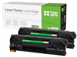 ColorWay kompatibilní toner s Canon CRG-726/ CRG-728/ černý/ 2x 2 100 stran/ Dual pack