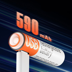 ColorWay nabíjecí baterie AAA 590mAh/ USB-C/ 1.5V/ 2ks v balení