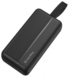 ColorWay powerbanka/ 30 000mAh/ 2x USB QC3.0/ USB-C Power Delivery 22,5W, černá