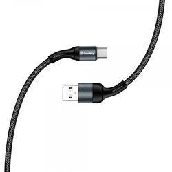 ColorWay  USB-C kabel 1m 2.4A, černá