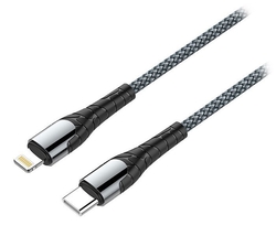 ColorWay USB-C na Lightning kabel 1m, šedý