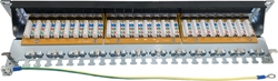 Conexpro 19" patch panel STP, CAT6A, 24 portů, 1U