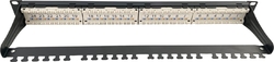 Conexpro 19" patch panel UTP, CAT5E, 24 portů, 1U