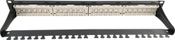 Conexpro 19" patch panel UTP, CAT6, 24 portů, 1U