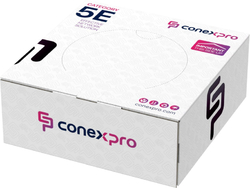 Conexpro UTP kabel venkovní, CAT5e, PE, 24 AWG, 100m, černý