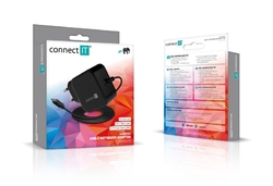 CONNECT IT C-Power Mini univerzální notebookový adaptér USB-C, PD 67W