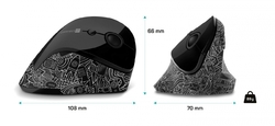 Connect IT For Health DOODLE ergonomická vertikální myš