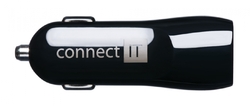 Connect IT InCarz Premium nabíječka do auta 2xUSB 3.1A+1A, černý CI-243