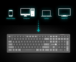 CONNECT IT MultiDevice bezdrátová klávesnice, CZ + SK layout