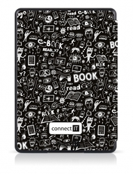 Connect IT pouzdro pro Amazon New Kindle 2019/2020 (10. gen.), Doodle