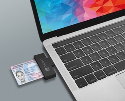 Connect IT USB čtečka eObčanek a čipových karet, černá