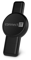 CONNECT IT WatchTravelCharge bezdrátová nabíječka, černá