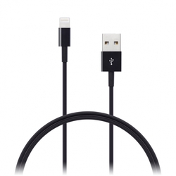 Connect IT Wirez kabel Apple Lightning - USB, 1m, černý CI-415