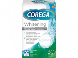 Corega čistící tablety 30ks whitening