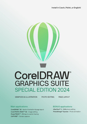 CorelDRAW Graphics Suite Special Edition 2024 CZ/PL ESD