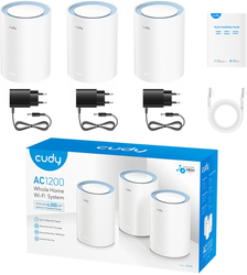 Cudy M1200 Wi-Fi Mesh System, 3 pack