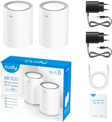 Cudy M1800 Wi-Fi 6 Mesh System, 2 pack