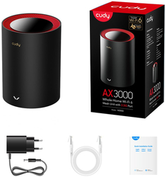 Cudy M3000 Wi-Fi 6 Mesh System, 1 pack