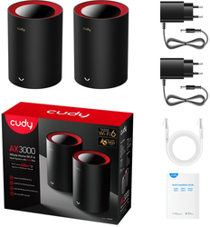 Cudy M3000 Wi-Fi 6 Mesh System, 2 pack