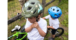 Cyklistická helma MET HOORAY dětská zelená les - 52/55