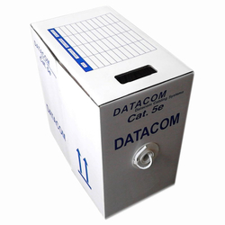 DATACOM FTP lanko CAT5E  LSOH  305m box šedý