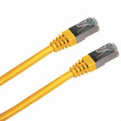 DATACOM PATCH KABEL FTP CAT5E 0,5m žlutý stíněný